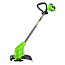 Триммер Greenworks 24V G24LT251, 25 см, с АКБ 2 А.ч и ЗУ