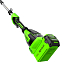 Кусторез штанговый Greenworks G40PH511, 24V, 51 см, щеточный, без АКБ и ЗУ