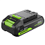 Мини-пила цепная Greenworks GD24CSMNX, 24V, 15 см, бесщеточная,АКБ 2 А/ч  и ЗУ