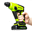 Перфоратор  Greenworks GD24SDS1, 1,2 Дж, 24V, бесщеточный, АКБ 4 А.ч и ЗУ