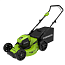 Газонокосилка Greenworks GD40LM46HP, 40V, 46 см, бесщеточная, без АКБ и ЗУ