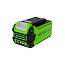 Снегоуборщик снеголопата Greenworks GD40SSK2, 40V, 30 см, бесщеточный, с АКБ 2 А/ч и ЗУ