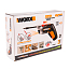 Отвертка  WORX WX252, 4V, щеточная, с ЗУ + набор бит (10 шт.)