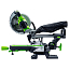 Торцовочная пила Greenworks GD24MS216K2, 24V, с АКБ 2 А/ч и ЗУ 2А