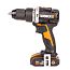 Дрель-шуруповерт  WORX WX352, 20V, ударная, бесщеточная, с 2xАКБ 2 А/ч и ЗУ + кейс