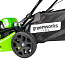 Газонокосилка Greenworks GD60LM46HPK8, 60V, 46 см, бесщеточная, с АКБ 8 А/ч и ЗУ