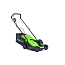 Газонокосилка Greenworks 24V GD24LM33 33 см, бесщеточная, с 1хАКБ 2Ач и ЗУ