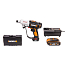 Дрель-шуруповерт  WORX Switchdriver WX176.2, 20V, щеточная, с АКБ 2 А/ч и ЗУ + кейс
