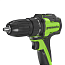 Дрель-шуруповерт Greenworks DD345K4, 24V, бесщеточная, с АКБ 4 А/ч и ЗУ 2А