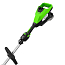 Триммер Greenworks ST161SK8, 82V, 43 см, бесщеточный, с АКБ 8 А/ч и ЗУ 4А