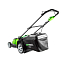 Газонокосилка Greenworks G40LM49DB, TwinForce, 40V, 49 см, без АКБ и ЗУ