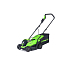Газонокосилка Greenworks 24V GD24LM33 33 см, бесщеточная, с 1хАКБ 2Ач и ЗУ