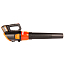 Воздуходув  WORX WG584E, 40V, бесщеточный, с 2xАКБ 2 А/ч и двойным ЗУ