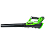 Воздуходув  Greenworks G40ABK4, 40V, щеточный, с АКБ 4 А/ч и ЗУ