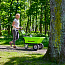 Садовая тележка самоходная Greenworks G40GCK4, 40V, 106 л, с АКБ 2 А/ч и ЗУ