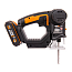 Лобзик-сабельная пила  WORX Axis WX550.1, 20V, щеточный, с 2xАКБ 2 А/ч и ЗУ + кейс