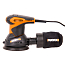Орбитальная шлифмашина электрическая WORX WX652.1, 220V, 125 мм, 300 Вт, щеточная