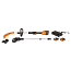 Триммер  WORX WG184E, 40V, 33 см, щеточный, с 2xАКБ 2 А/ч и двойным ЗУ + коробка