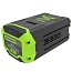 Триммер Greenworks GD60LTK8, 60V, 40 см, бесщеточный, c АКБ 8 А/ч и ЗУ
