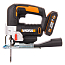 Лобзик  WORX W543, 20V, щеточный, с АКБ 2 А/ч и ЗУ + кейс