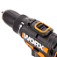 Дрель-шуруповерт  Worx WX101, 20V, щеточная, с 2xАКБ 2 А/ч и ЗУ + сумка и коробка