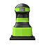 Вибрационная шлифмашина  Greenworks G24SS14, 24V, щеточная, АКБ 2 А/ч и ЗУ