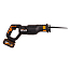 Пила сабельная WORX WX516, 20V, бесщеточная, c АКБ 4 А/ч и ЗУ 2А