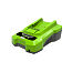 Снегоуборщик Greenworks GD40SBK4, 40V, 51 см, бесщеточный, с АКБ 4 А/ч и ЗУ 2А