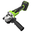 Угловая шлифмашина Greenworks AG5900K5, 24V, 125 мм, бесщеточная, с АКБ 5 А/ч и ЗУ 2А