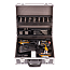 Дрель-шуруповерт  WORX WX367.1, 20V, ударная, бесщеточная, с 2xАКБ 2 А/ч и ЗУ + алюминиевый кейс с набором оснастки (158 предметов)