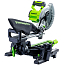 Торцовочная пила Greenworks GD24MS216K2, 24V, с АКБ 2 А/ч и ЗУ 2А