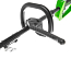 Триммер Greenworks GD40BCK4, 40V, 40 см, бесщеточный, с АКБ 4 А/ч и ЗУ