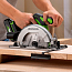 Пила циркулярная Greenworks GD24CS165K2, 165 мм, 24V, бесщеточная, c АКБ 2 А/ч и ЗУ 2А