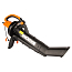 Воздуходув-пылесос электрический WORX WG505E, 220V, 3000 Вт, щеточный