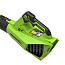 Воздуходув Greenworks G24BIIIK2, 24V, щеточный, с АКБ 2 А/ч и ЗУ 2А