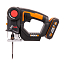 Лобзик-сабельная пила  WORX Axis WX550.1, 20V, щеточный, с 2xАКБ 2 А/ч и ЗУ + кейс