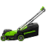Газонокосилка Greenworks GD24X2LM411K2, 48V, 41 см, с АКБ 2x2 А/ч и ЗУ 2А