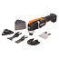 Реноватор  WORX WX696.9, 20V, щеточный, без АКБ и ЗУ