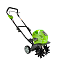 Культиватор  Greenworks G40TLK4, 40V, щеточный, с АКБ 2 А/ч и ЗУ