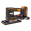 Вибрационная шлифмашина  WORX WX820, 20V, щеточная, с АКБ 2 А/ч и ЗУ + кейс