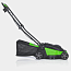 Газонокосилка Greenworks GD1200LM32 1200W (32 см) электрическая