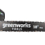 Пила цепная Greenworks GCS2046, 220V, 2000 Вт, 46 см, щеточная