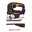 Лобзик WORX WX542.9, 20V, бесщеточный, без АКБ и ЗУ