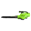Воздуходув-пылесос Greenworks GD60BVII, 60V, бесщеточный, без АКБ и ЗУ