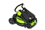 Газонокосилка Greenworks LM2000, 220V, 2000 Вт, 43 см, щеточная