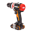 Дрель-шуруповерт  WORX WX354, 20V, ударная, бесщеточная, с 2xАКБ 2 А/ч и ЗУ + кейс