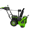 Снегоуборщик Greenworks GD82ST56, 82V, 61 см, бесщеточный, без АКБ и ЗУ