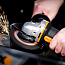 Угловая шлифмашина  WORX WX803, 20V, 125 мм, щеточная, с 2xАКБ (2 А/ч и 4 А/ч) и ЗУ + кейс