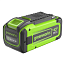 Мойка высокого давления Greenworks GDC40, 40V, 70 бар, бесщеточная, АКБ 8 А/ч и ЗУ