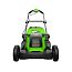 Газонокосилка Greenworks 40V GD40LM411, 41 см, с АКБ 5 А.ч и ЗУ